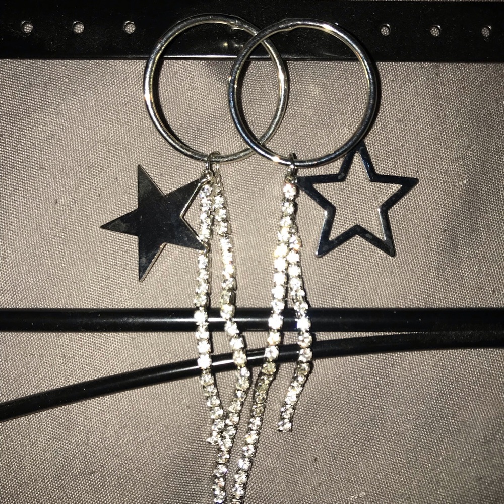 Star earrings